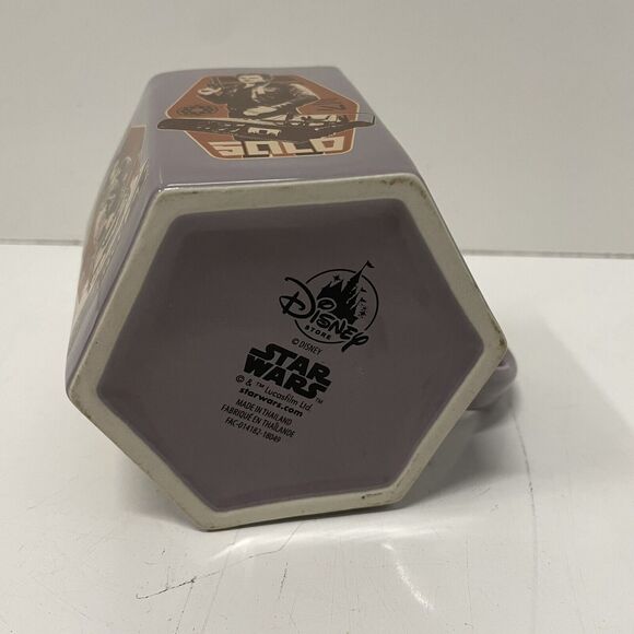 Star Wars Mug Han Solo Disney Parks Lando Chewbacca QI'RA Ceramic Coffee Tea Cup - Picture 6 of 6